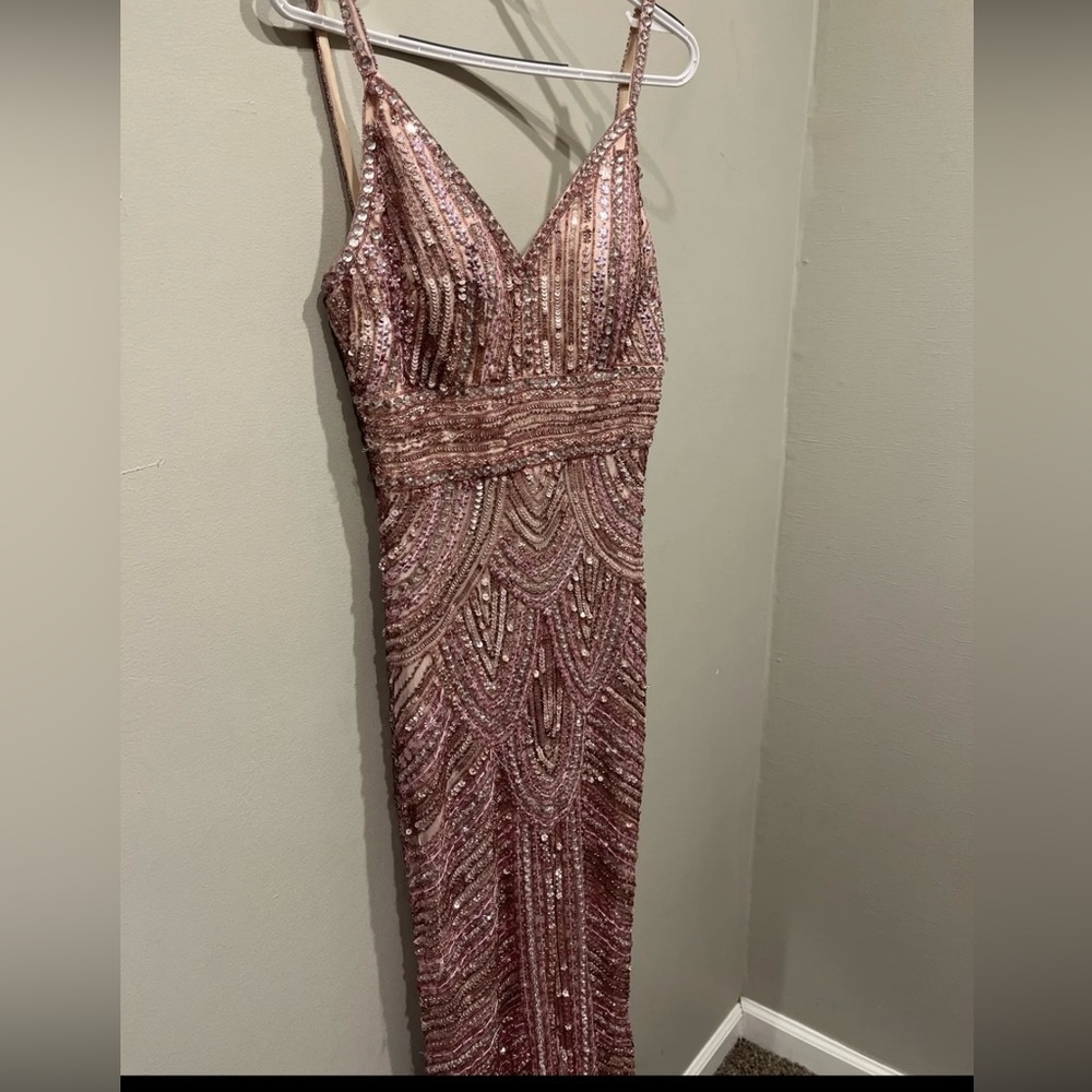 Stunning fully beaded Sherri Hill Gown! Size 2